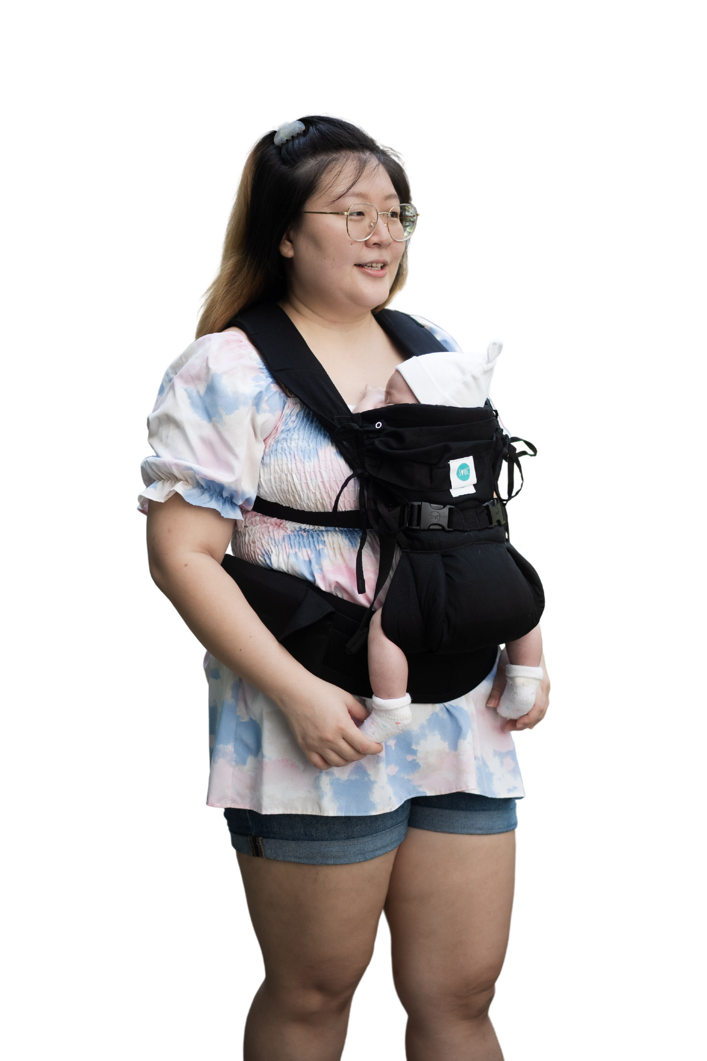 Lali: Cotton baby Carrier (PO 7 - 14 days)