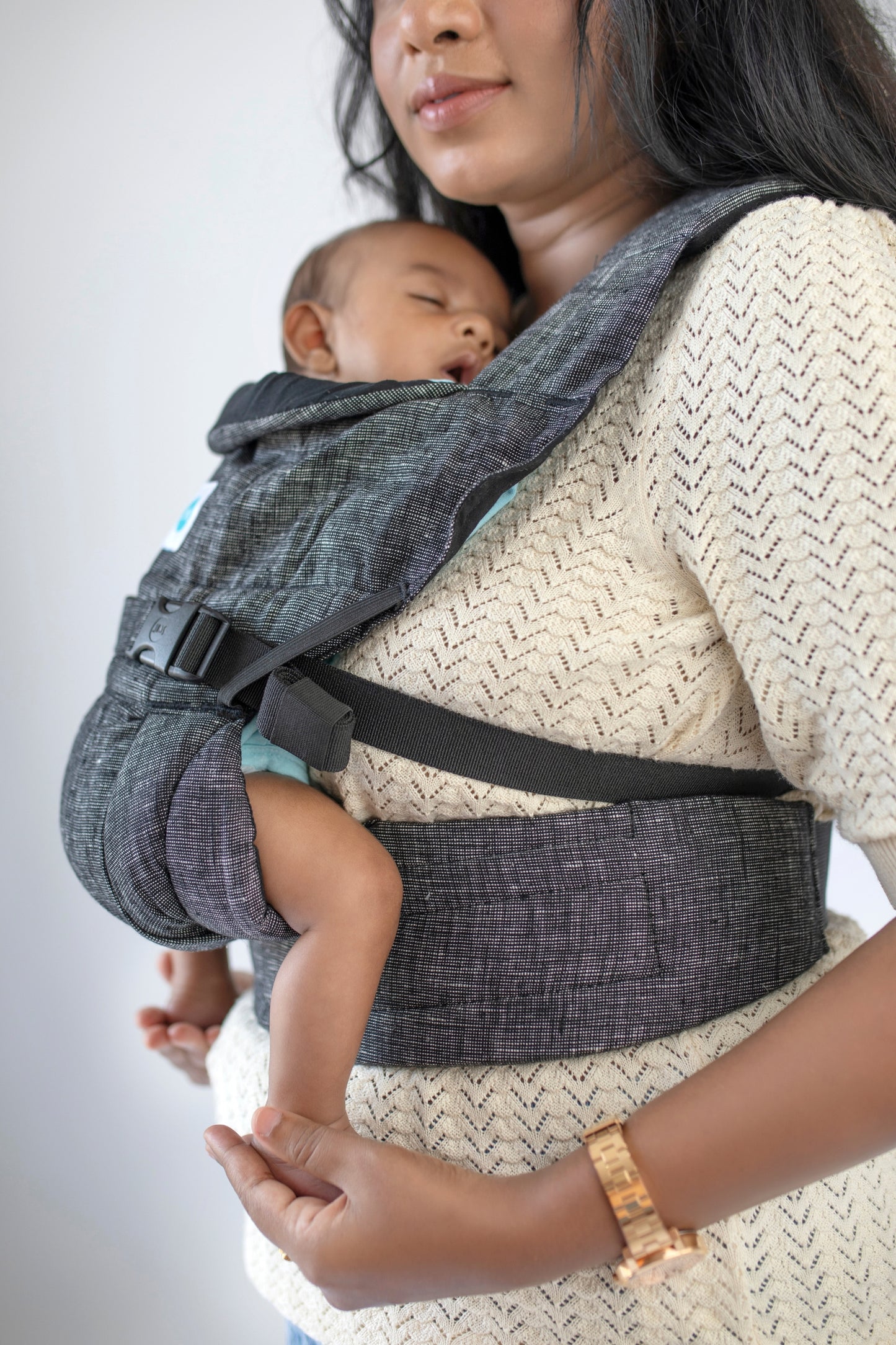 Lali Baby Carrier - Grey | Linen