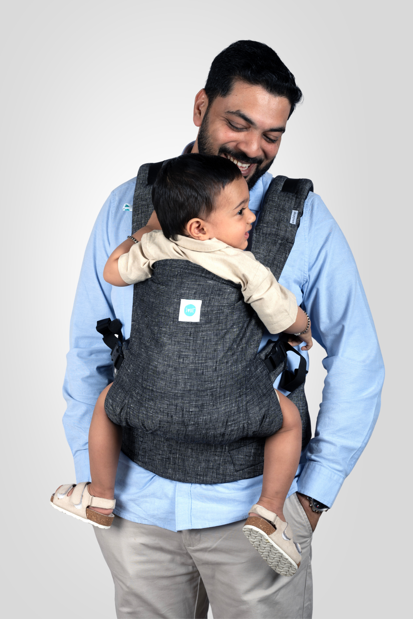 Maya Baby Carrier- Driftstone | Linen