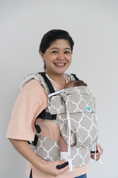 Aseema Baby Carrier- Grey Moon Chase