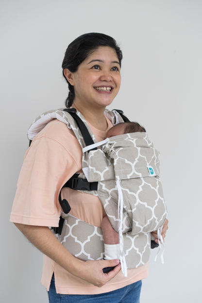 Aseema Baby Carrier- Grey Moon Chase