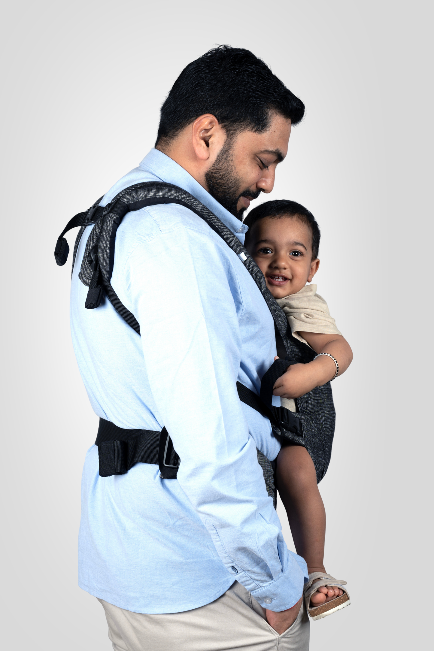 Maya Baby Carrier- Driftstone | Linen