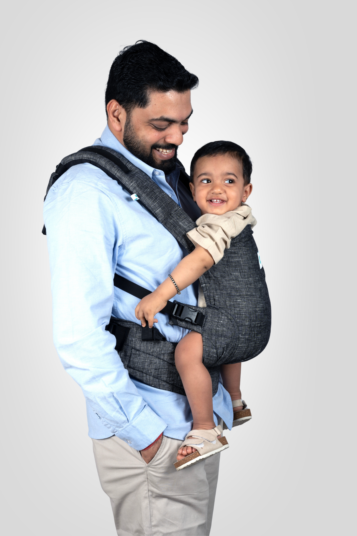 Maya Baby Carrier- Driftstone | Linen