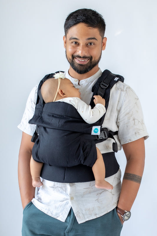 Aseema Baby Carrier- Black