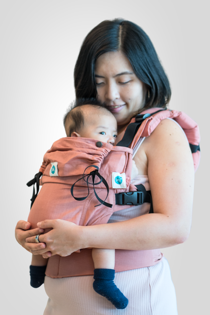 Aseema Baby Carrier- Blushwood | Linen