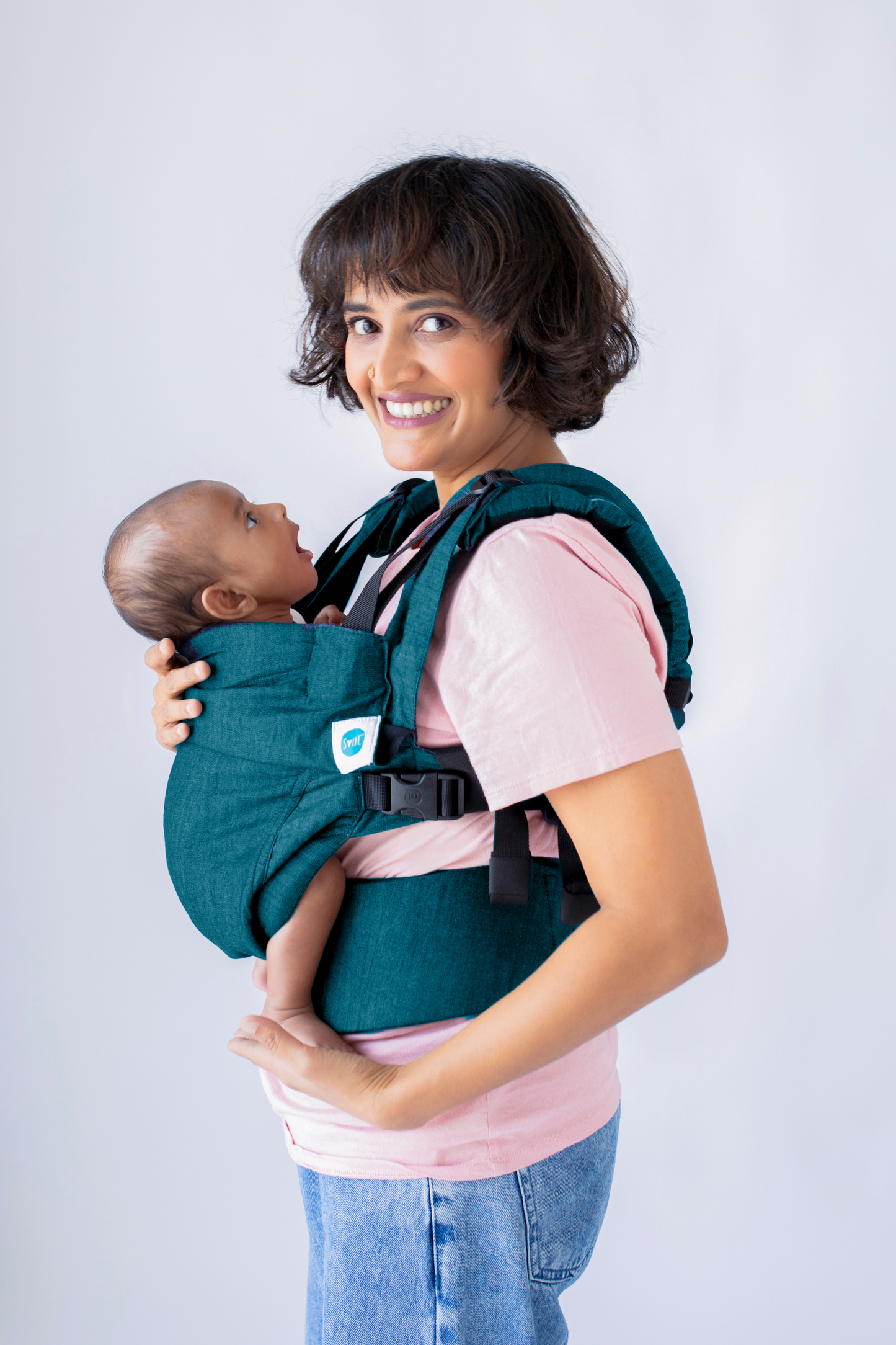 Aseema Baby Carrier- Teal