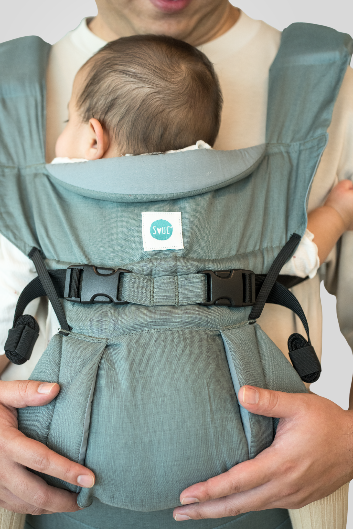 Lali Baby Carrier - Juniper | Linen