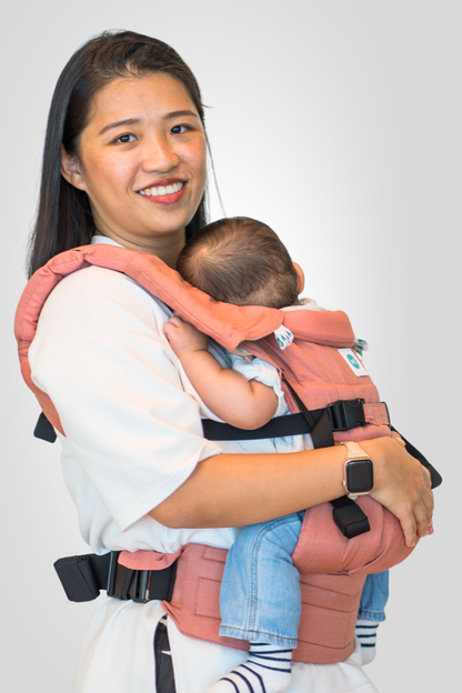 Lali Baby Carrier - Blushwood | Linen