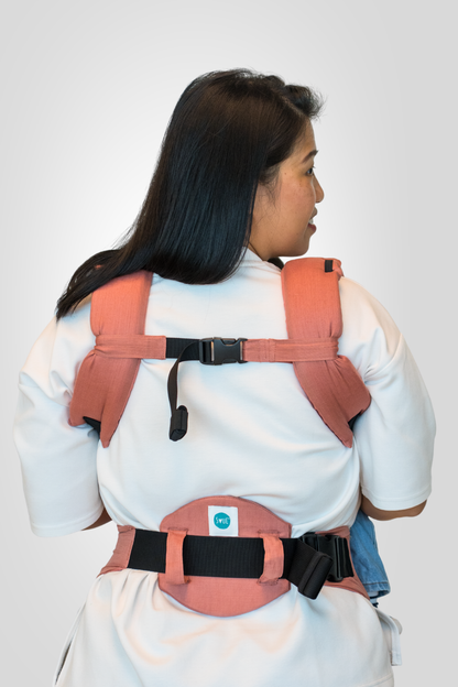 Lali Baby Carrier - Blushwood | Linen