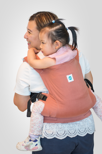 Maya Baby Carrier- Blushwood | Linen
