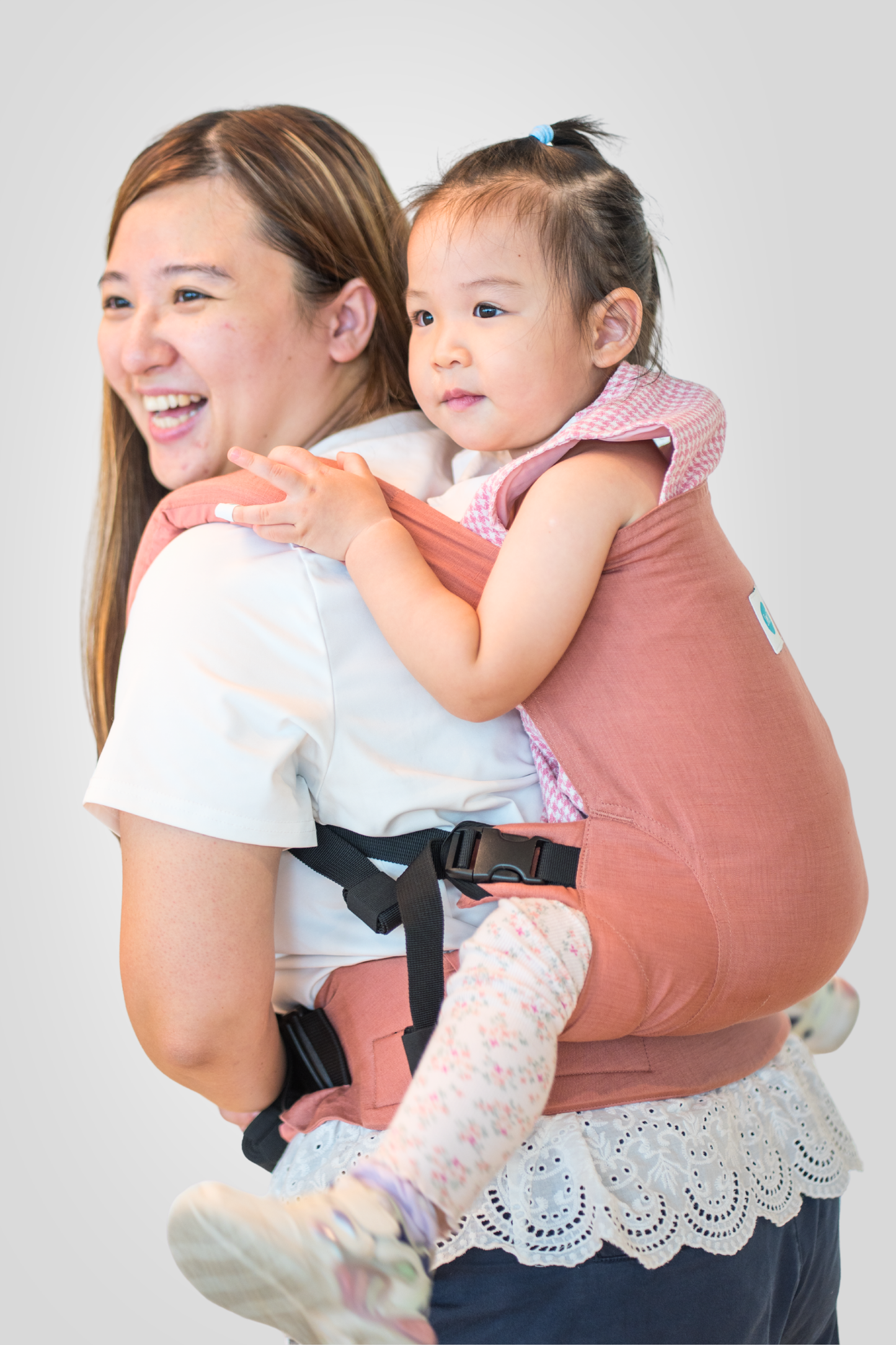 Maya Baby Carrier- Blushwood | Linen