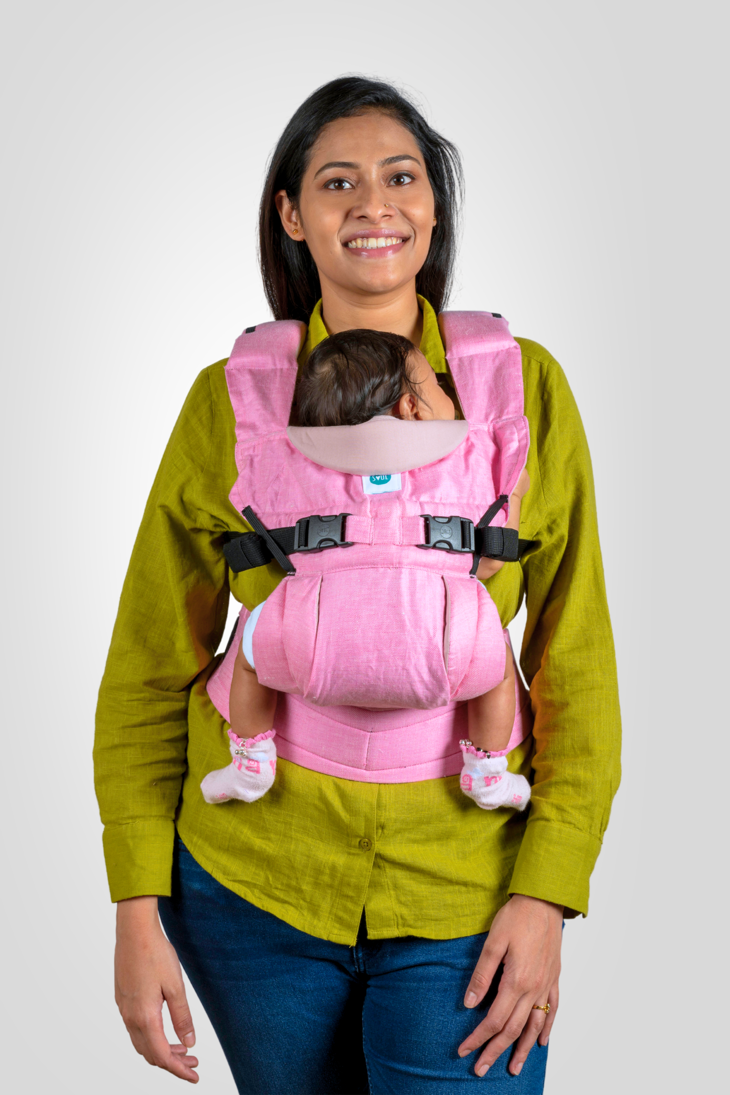 Lali Baby Carrier - Bloom | Linen