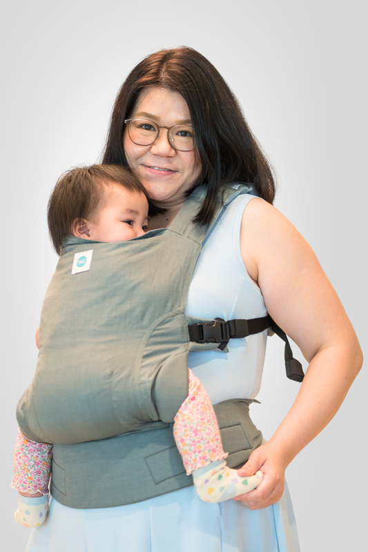 Maya Baby Carrier- Juniper | Linen