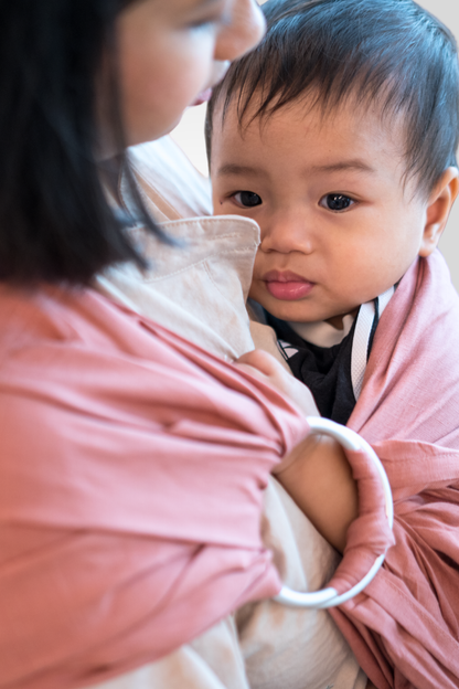 Ring Sling - Blushwood | Linen