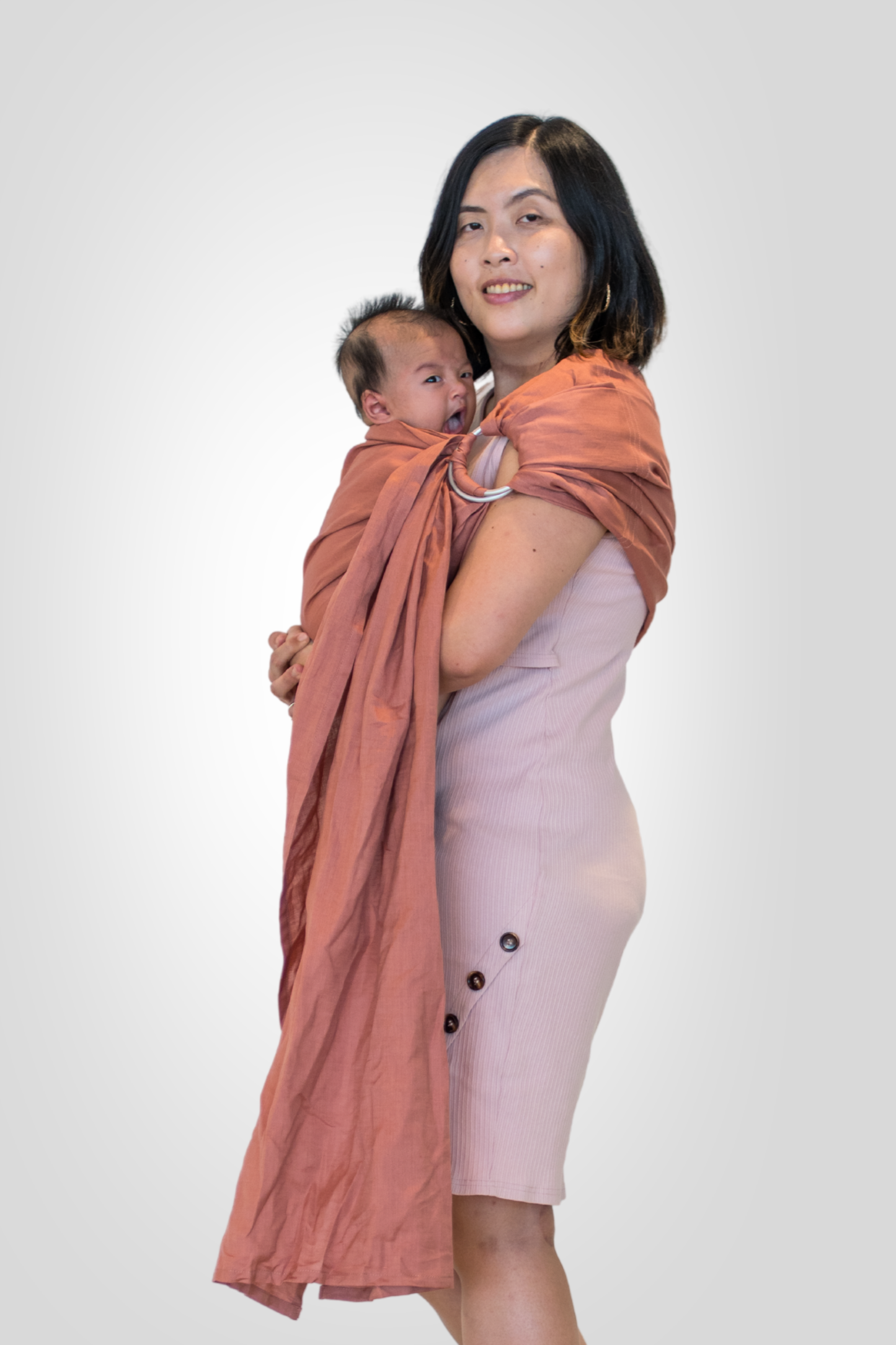 Ring Sling - Blushwood | Linen
