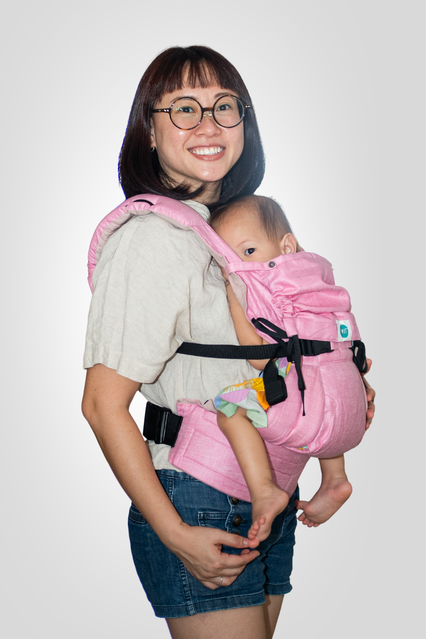 Lali Baby Carrier - Bloom | Linen