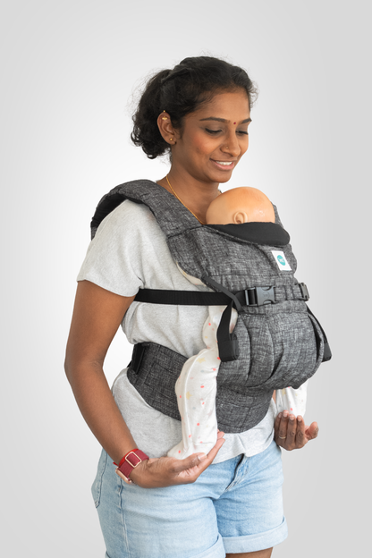 Lali Baby Carrier - Driftstone | Linen