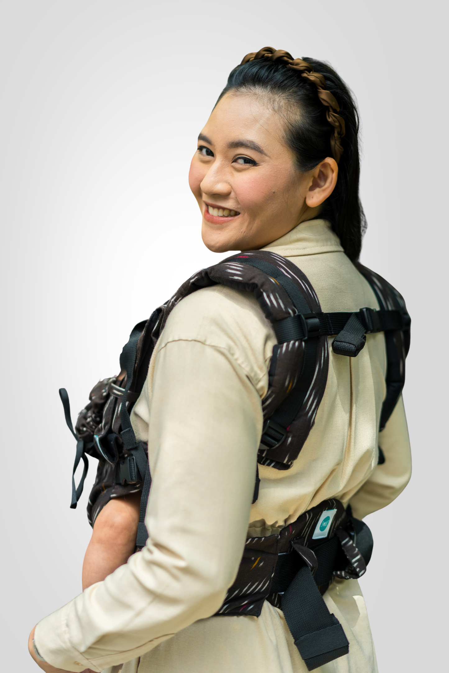 Aseema Baby Carrier- Aurora | Ikat
