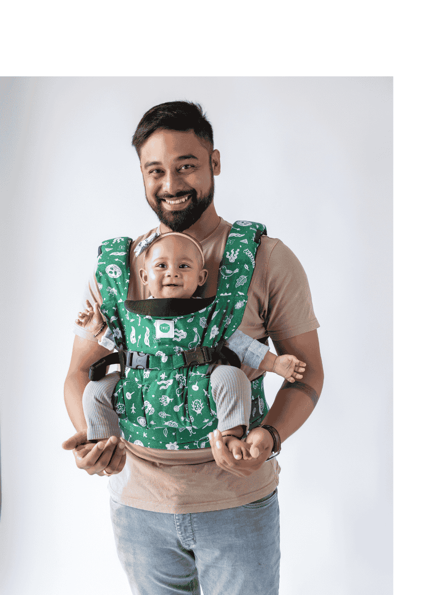 Lali 4-in-1 baby Carrier 0 - 2 years